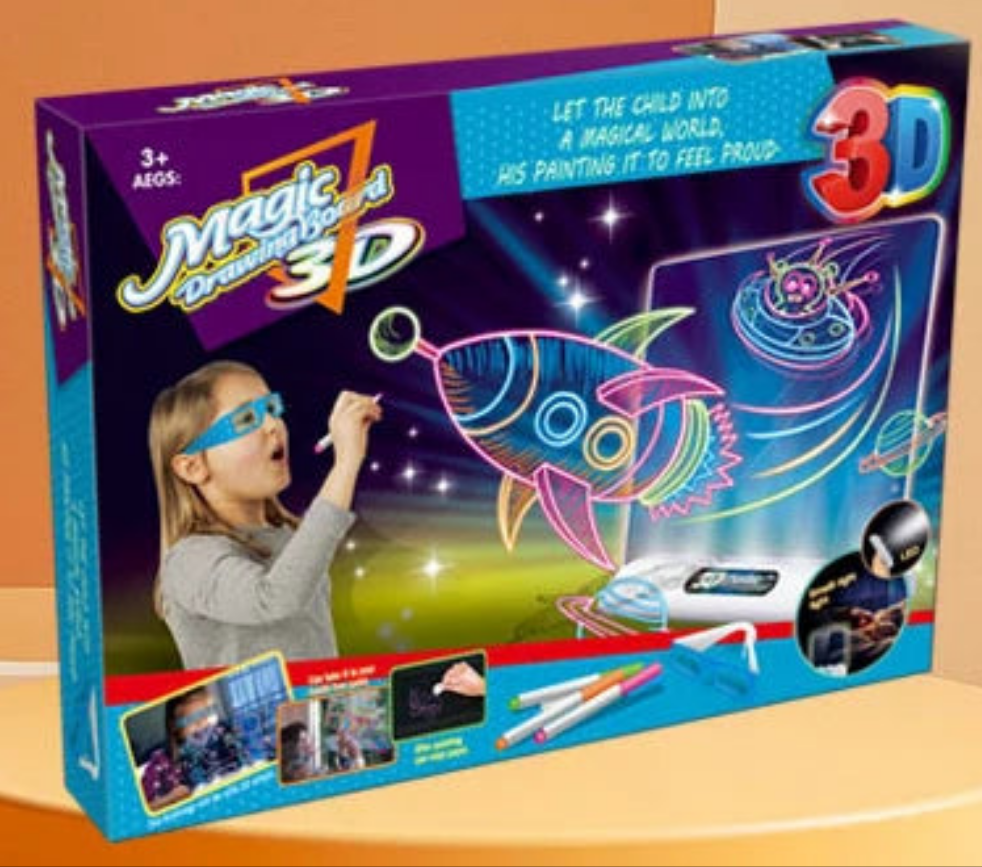 Giocolandworld™ Lavagnetta LED 3D