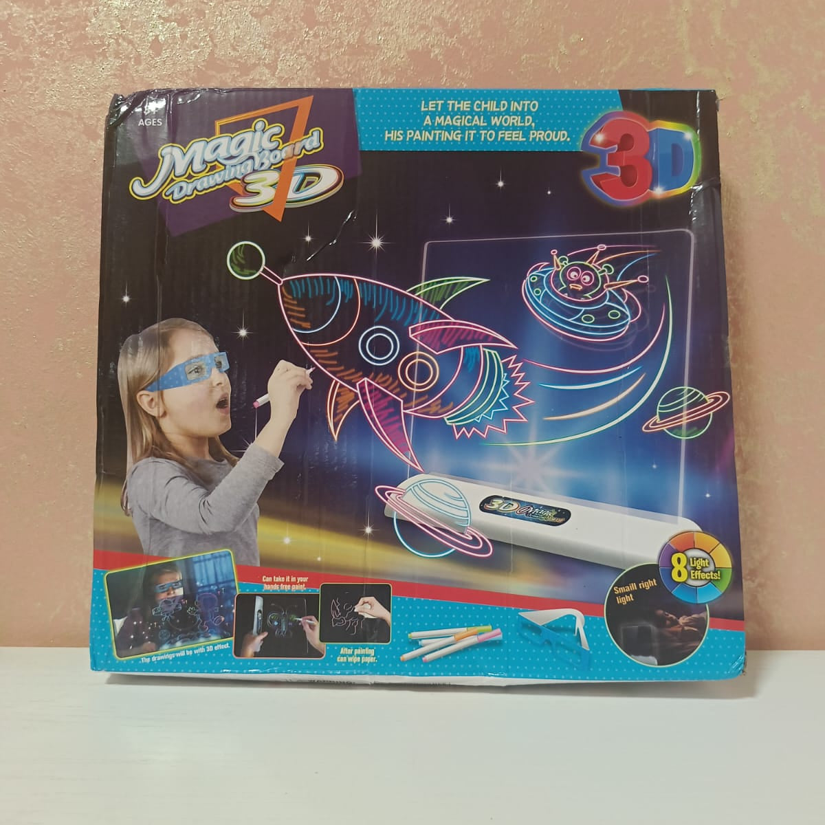 Giocolandworld™ Lavagnetta LED 3D