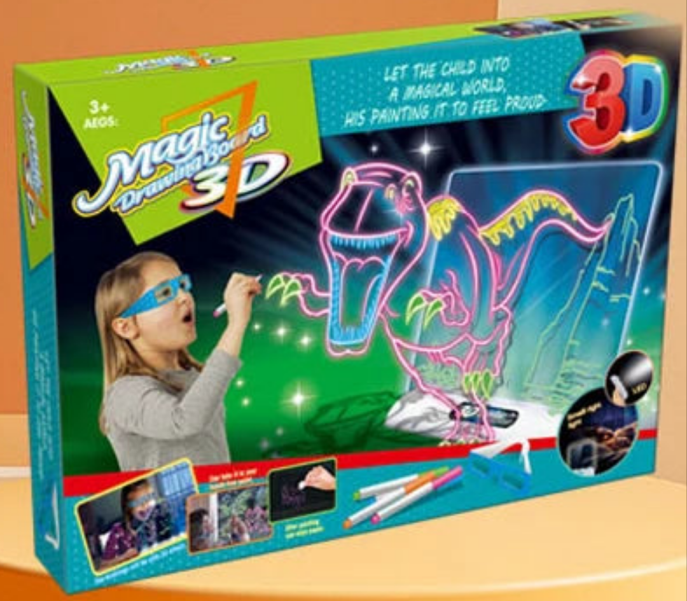 Giocolandworld™ Lavagnetta LED 3D