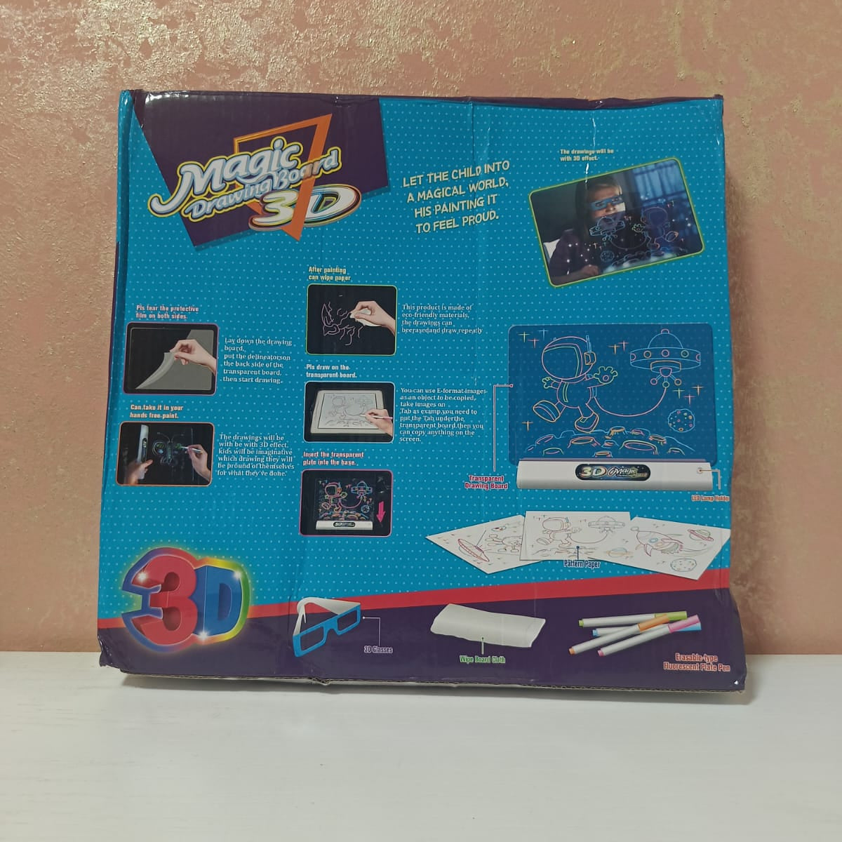 Giocolandworld™ Lavagnetta LED 3D